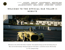 Tablet Screenshot of oldyeller2.com